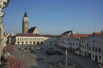 Slavonice - main square