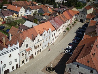 Slavonice - square