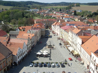 Slavonice - square